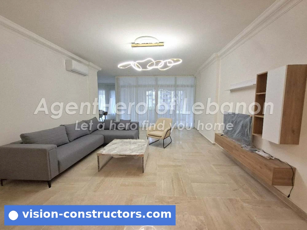 Apartment New Furniture | Large Balcony | Open View for rent in Achrafieh