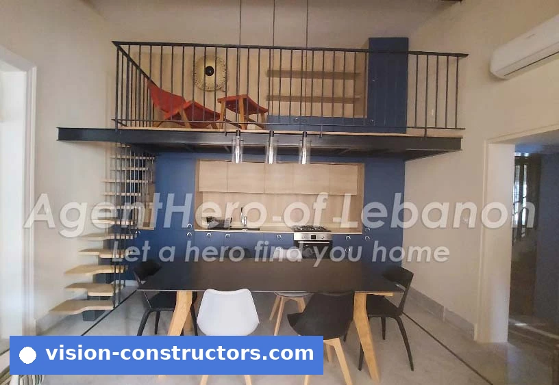 Apartment Vintage &amp; Historic Loft Fully Renovated. for rent in Achrafieh