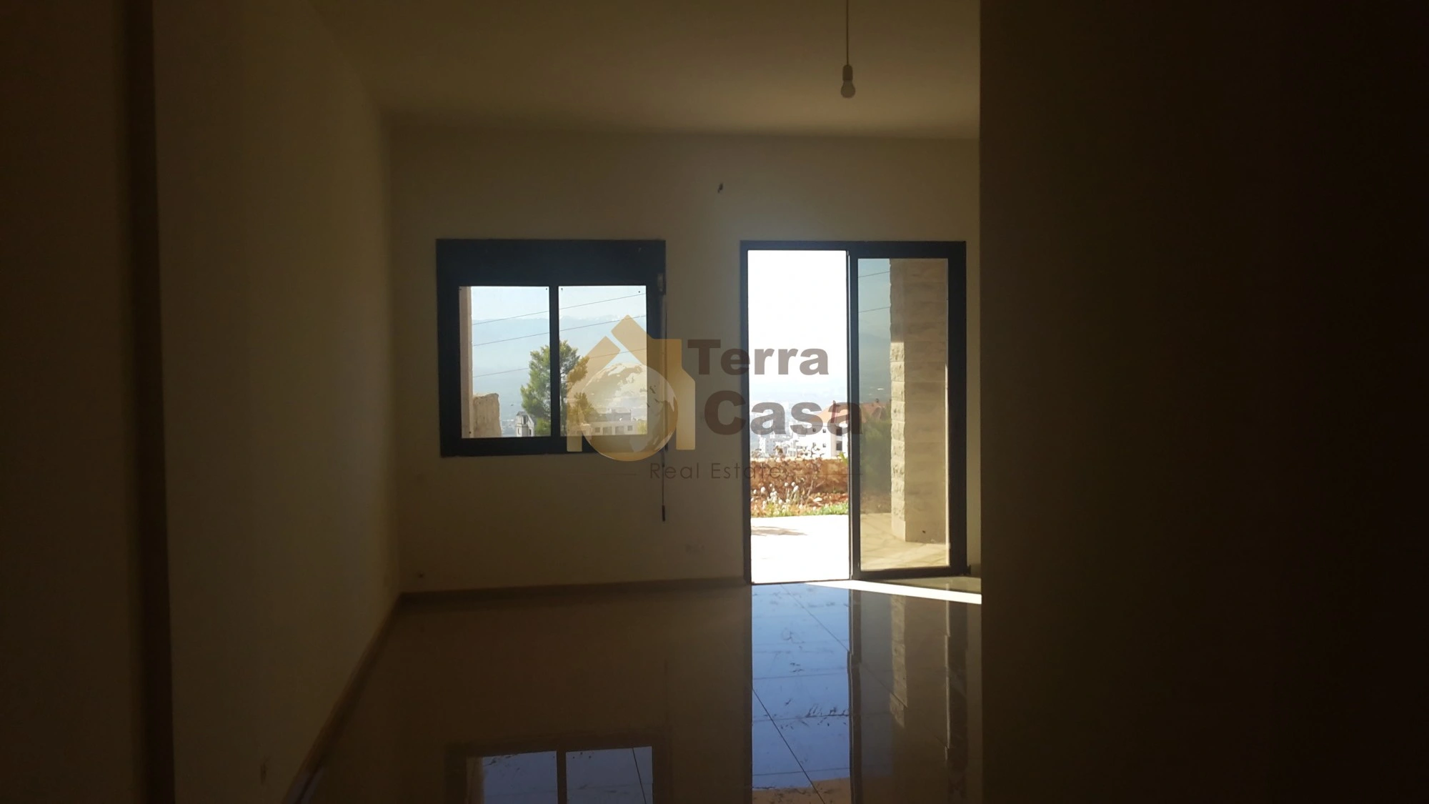 Ksara apartment 160 sqm for rent with small roof open view – Ksara, Zahleh