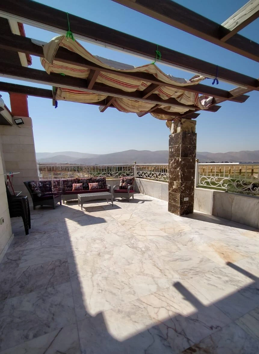Majdel anjar luxury triplex villa uncompleted, with big terrace – Majdel, Jbeil