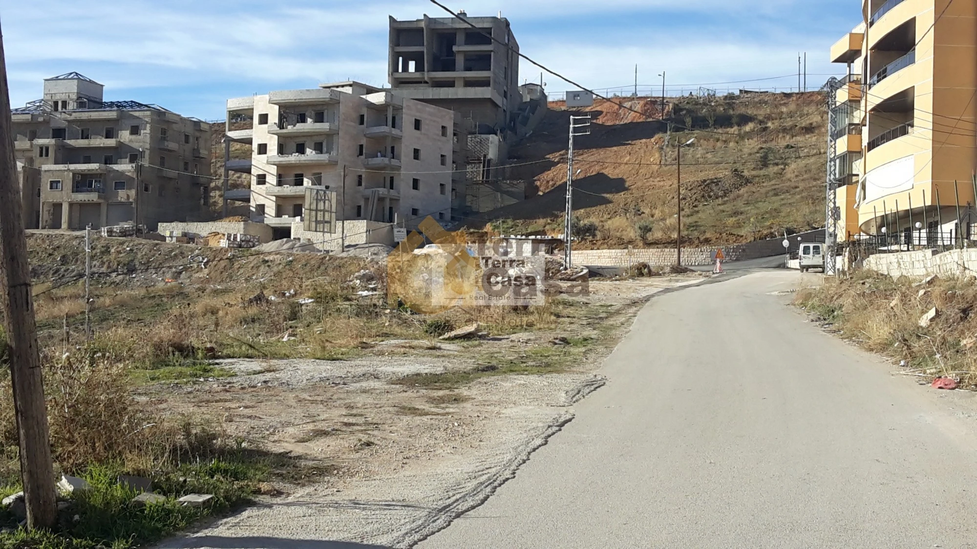 Rassieh land 410 sqm with open view and high coefficient