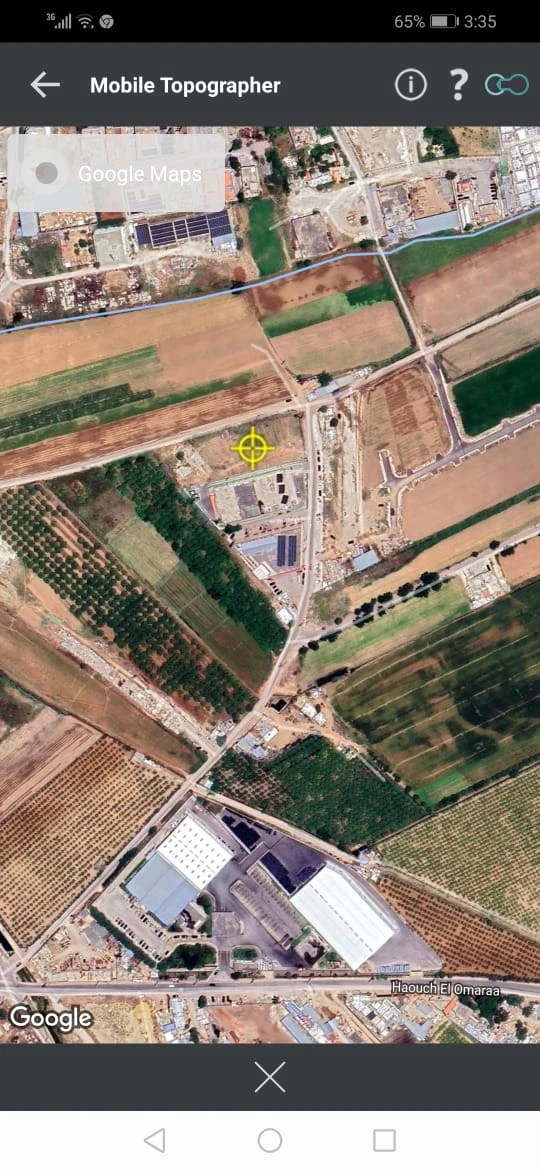 Haouch el omara land 3700 sqm zone g for sale near highway ref