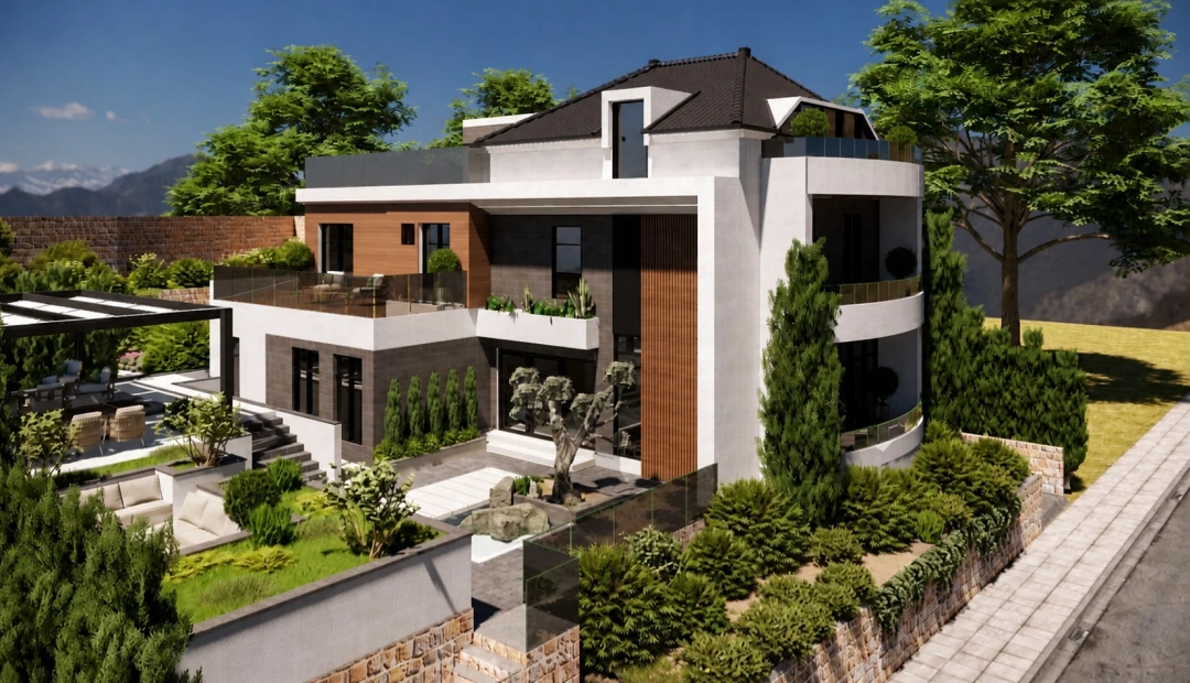 Villa عرض مميز | (Core & Shell) فيلا على العظم- مع 1000 م² أرض - عبيه for sale in Heri