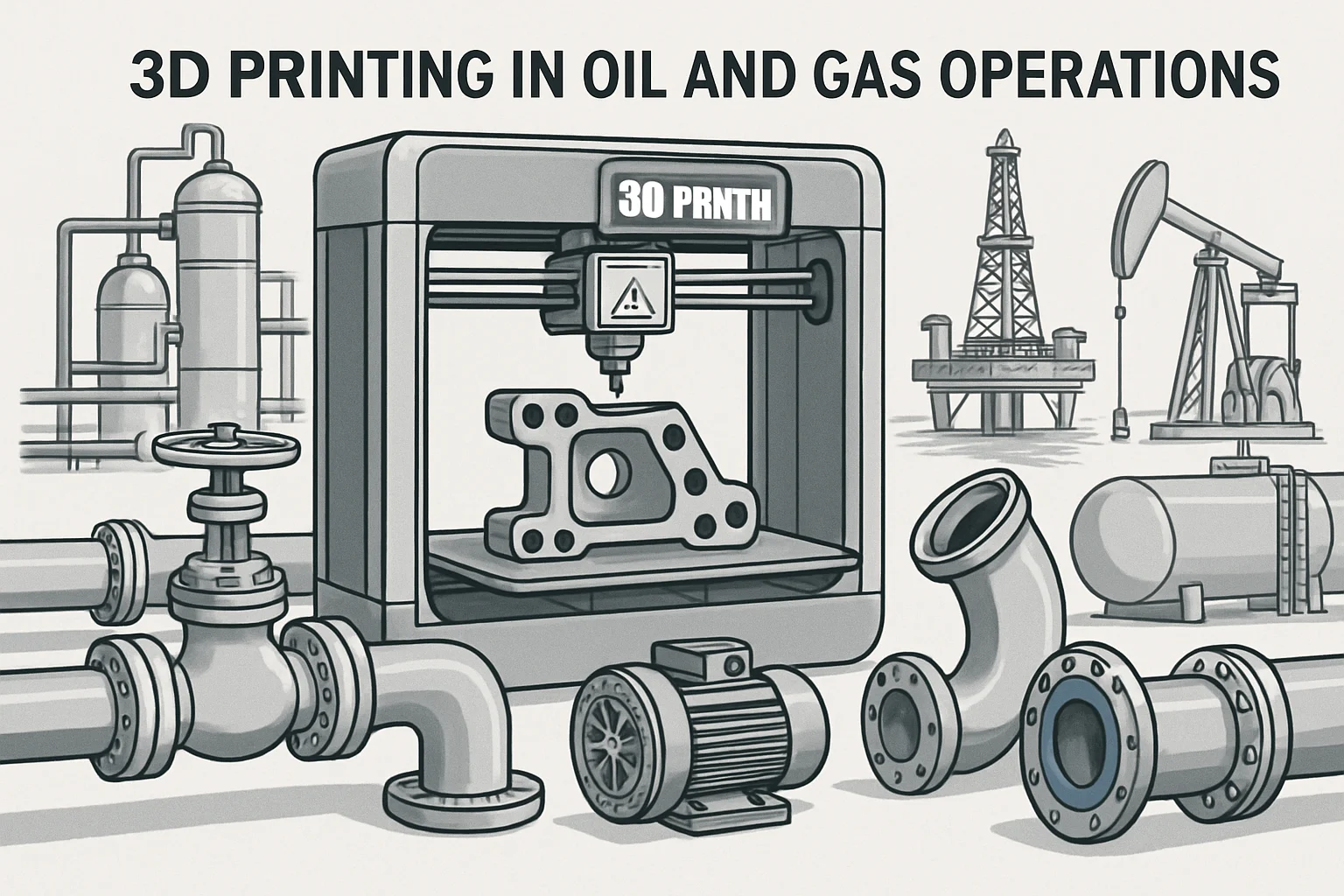 Additive Manufacturing in the Oil & Gas Industry: Transforming Exploration and Production