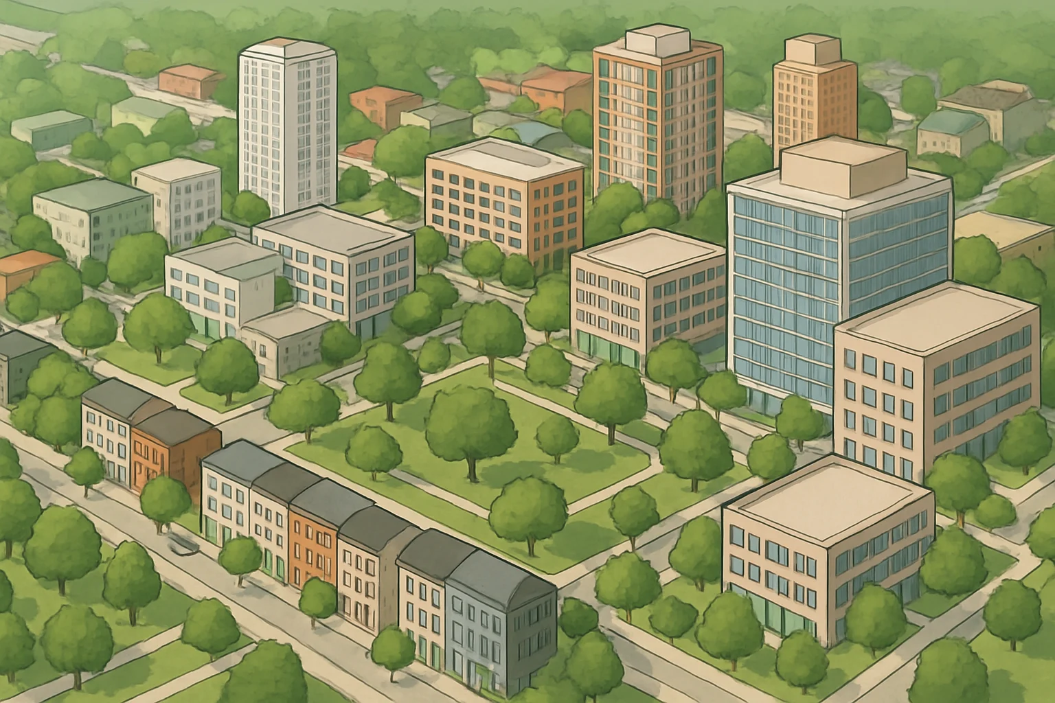 Harnessing Energy Modeling for Sustainable Mixed-Use Districts