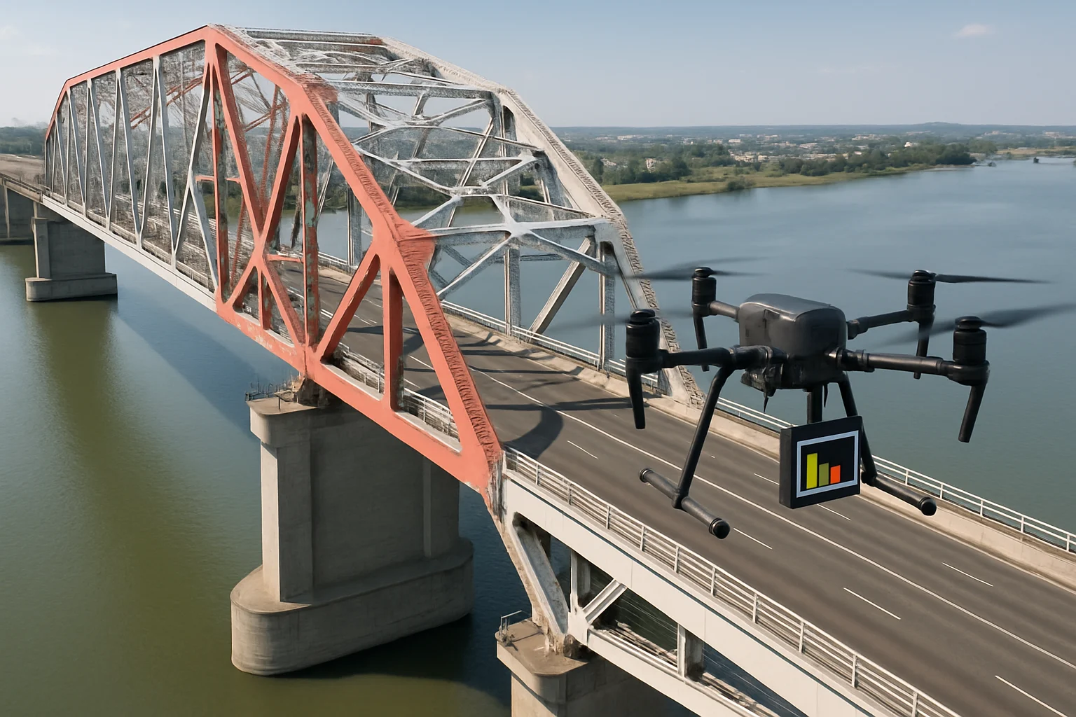 Innovative Use of Drones in Structural Health Monitoring: Enhancing Safety and Efficiency