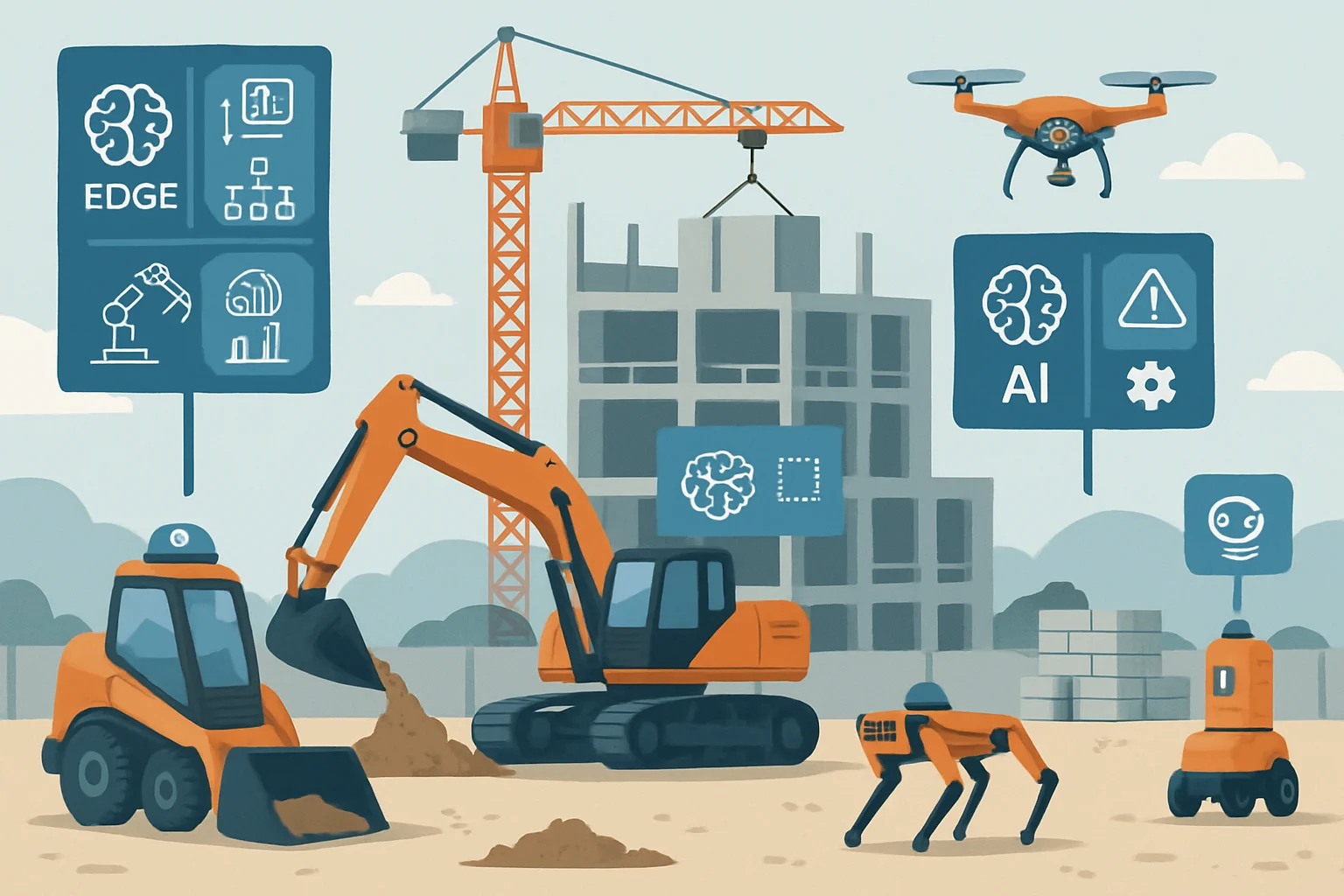 Revolutionizing Construction: The Role of Edge AI in Robotics