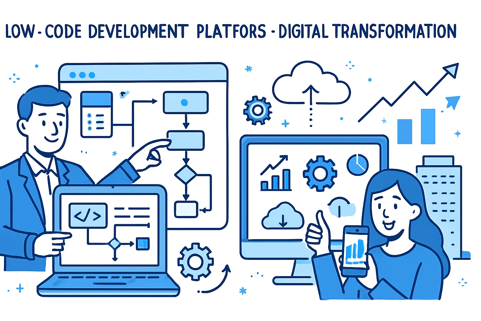 Unlocking Potential: The Role of Low-Code Development Platforms in Digital Transformation