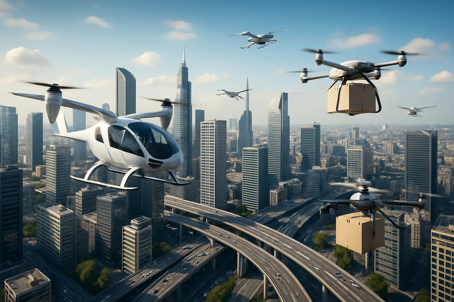 Urban Air Mobility: Revolutionizing Smart Transportation in Urban Environments