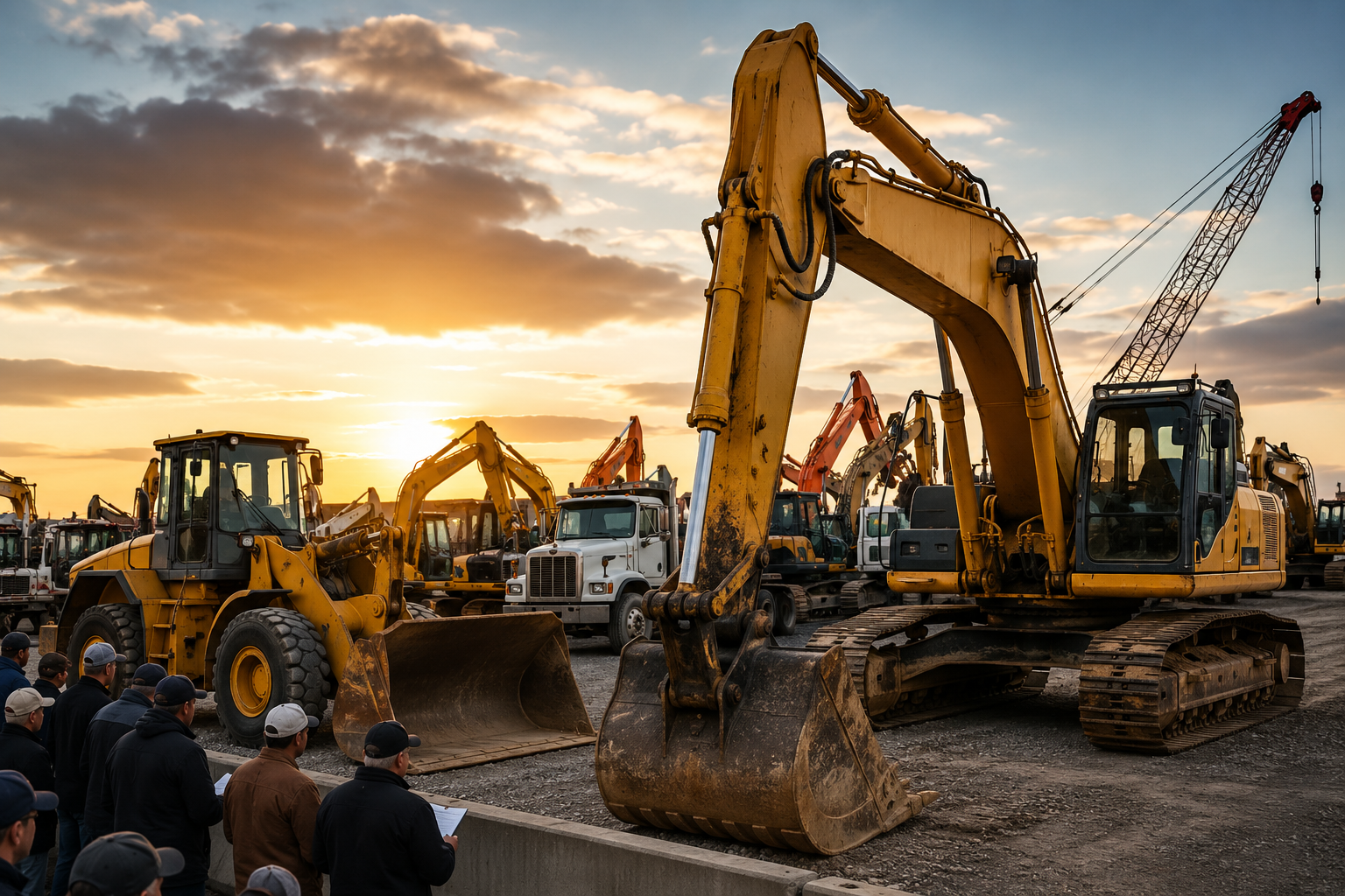 How Heavy Equipment Auctions Online Help Construction Businesses Manage Fleet Costs