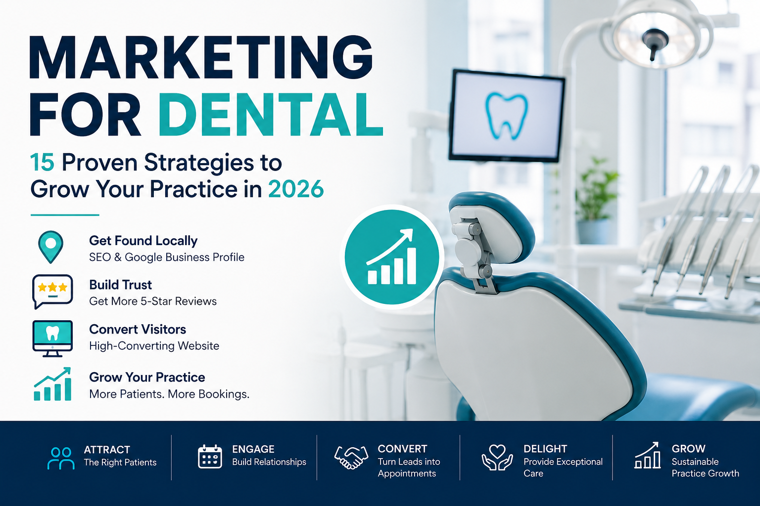 Marketing for Dental: Why Great Dentists Still Struggle to Get New Patients