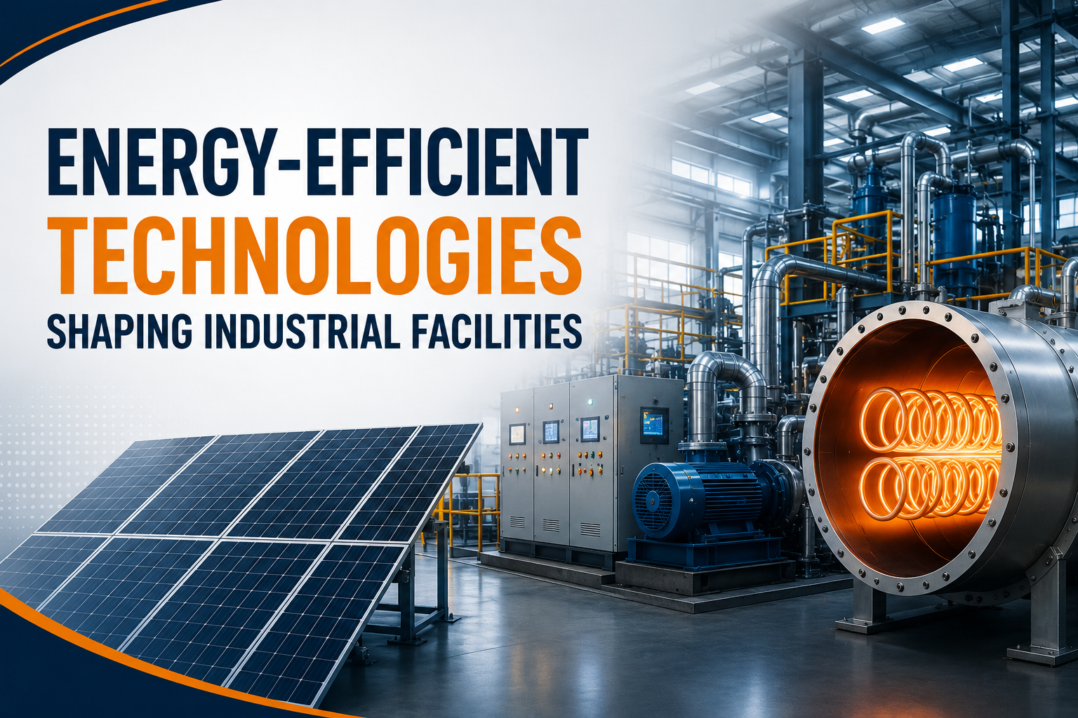 Top Energy-Efficient Technologies Shaping Industrial Facilities