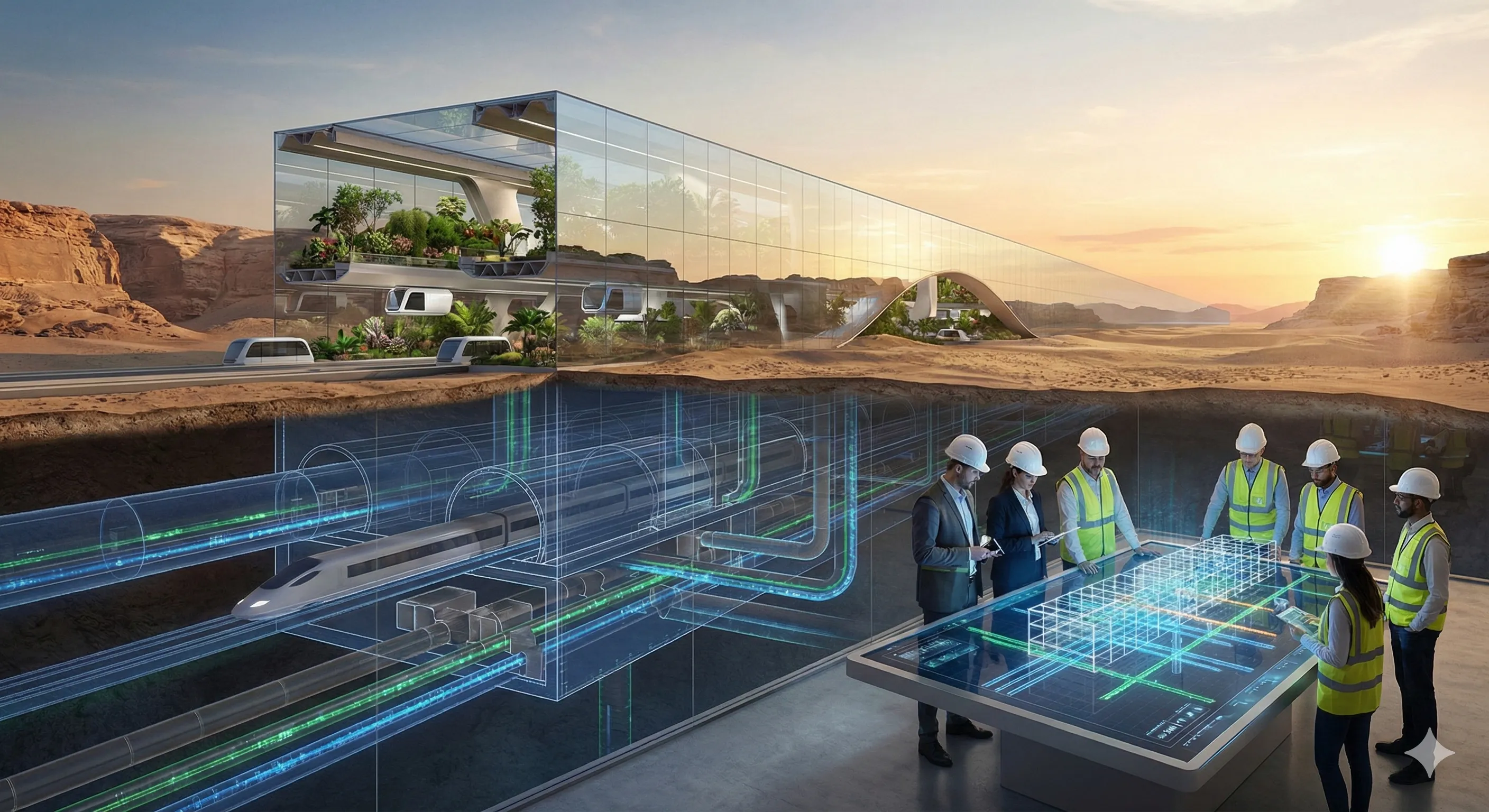 NEOM: Engineering the Metropolis of Tomorrow – A Technical Deep Dive into Civil Engineering - New Frontier