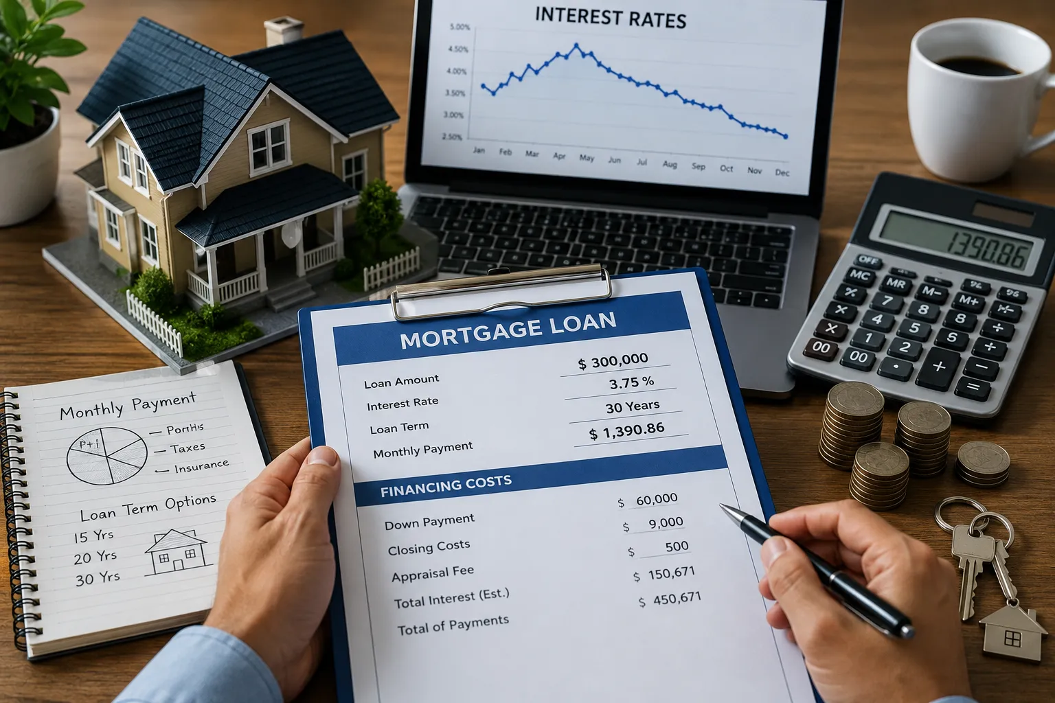 Mortgage Loans Explained: A Guide to Interest Rates, Loan Terms, and Real Financing Costs