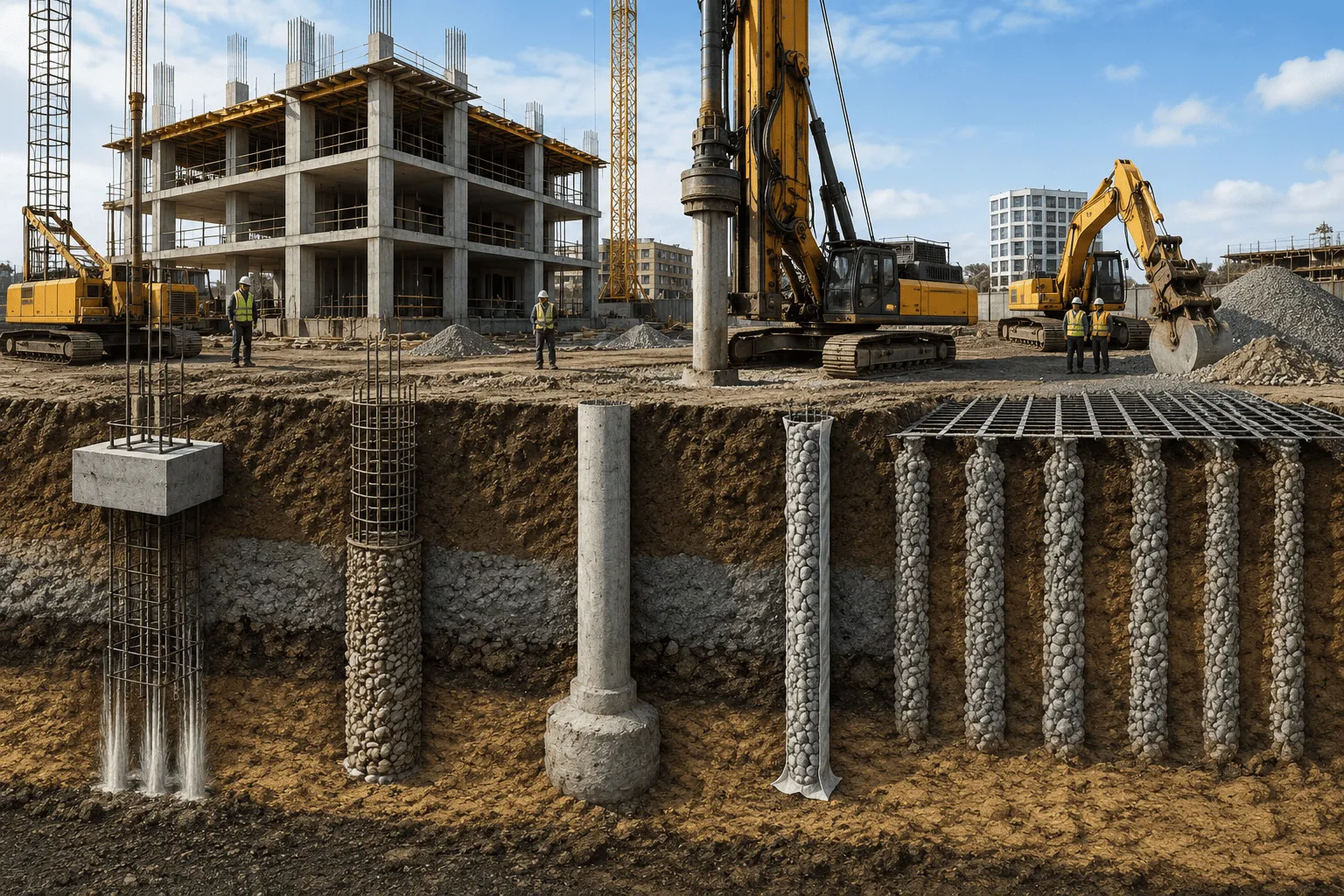 Building on Weak Ground: A Practical Guide to Soil Improvement Techniques for Modern Construction