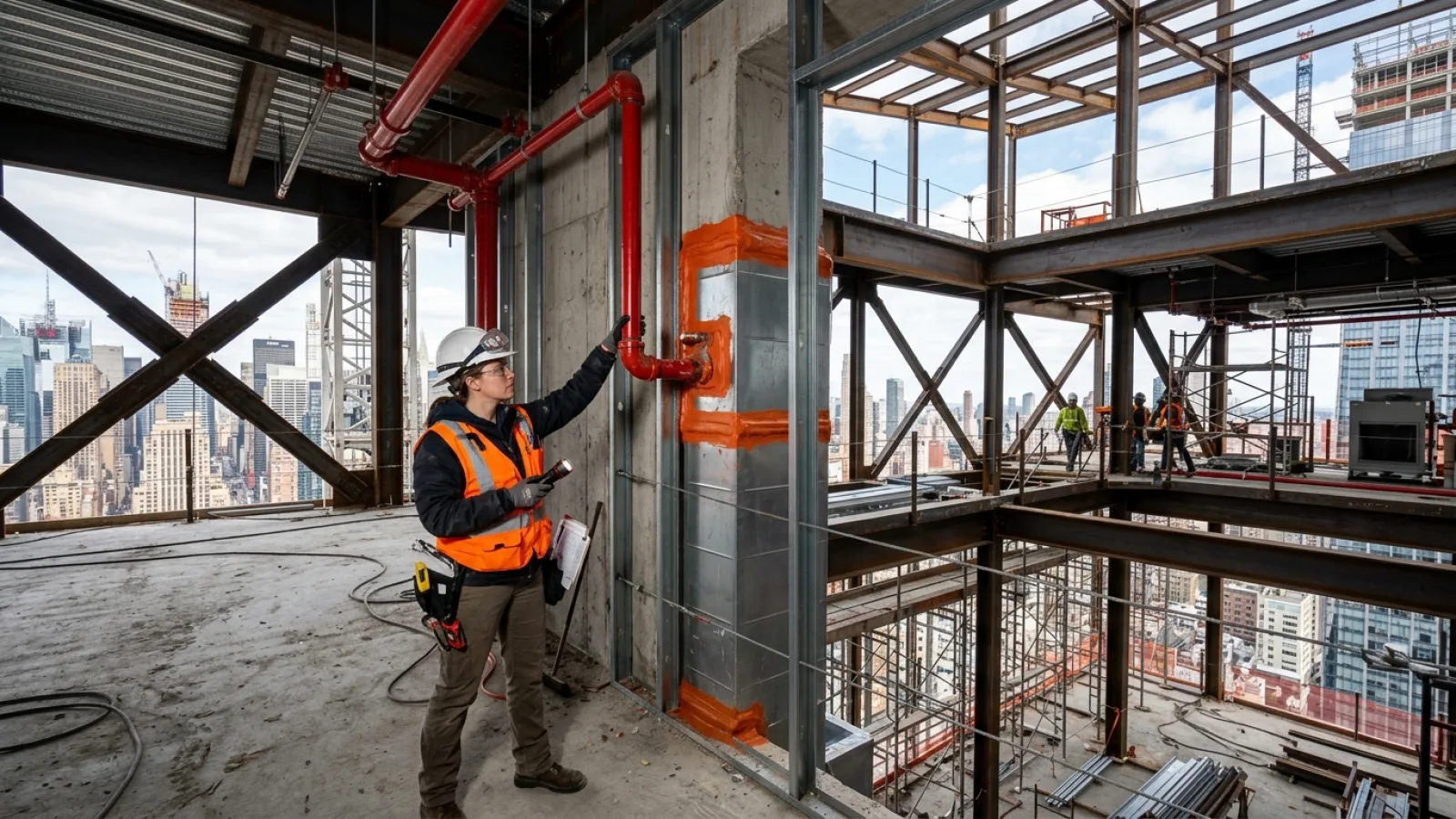 The Engineering of Fire Safety in High-Rise Buildings: A Guide to Passive and Active Protection Systems
