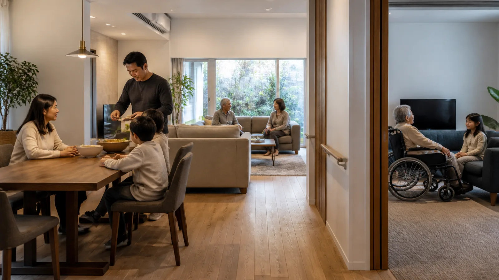 Designing a Multigenerational Home: Layout, Privacy, Accessibility, and Future Adaptability