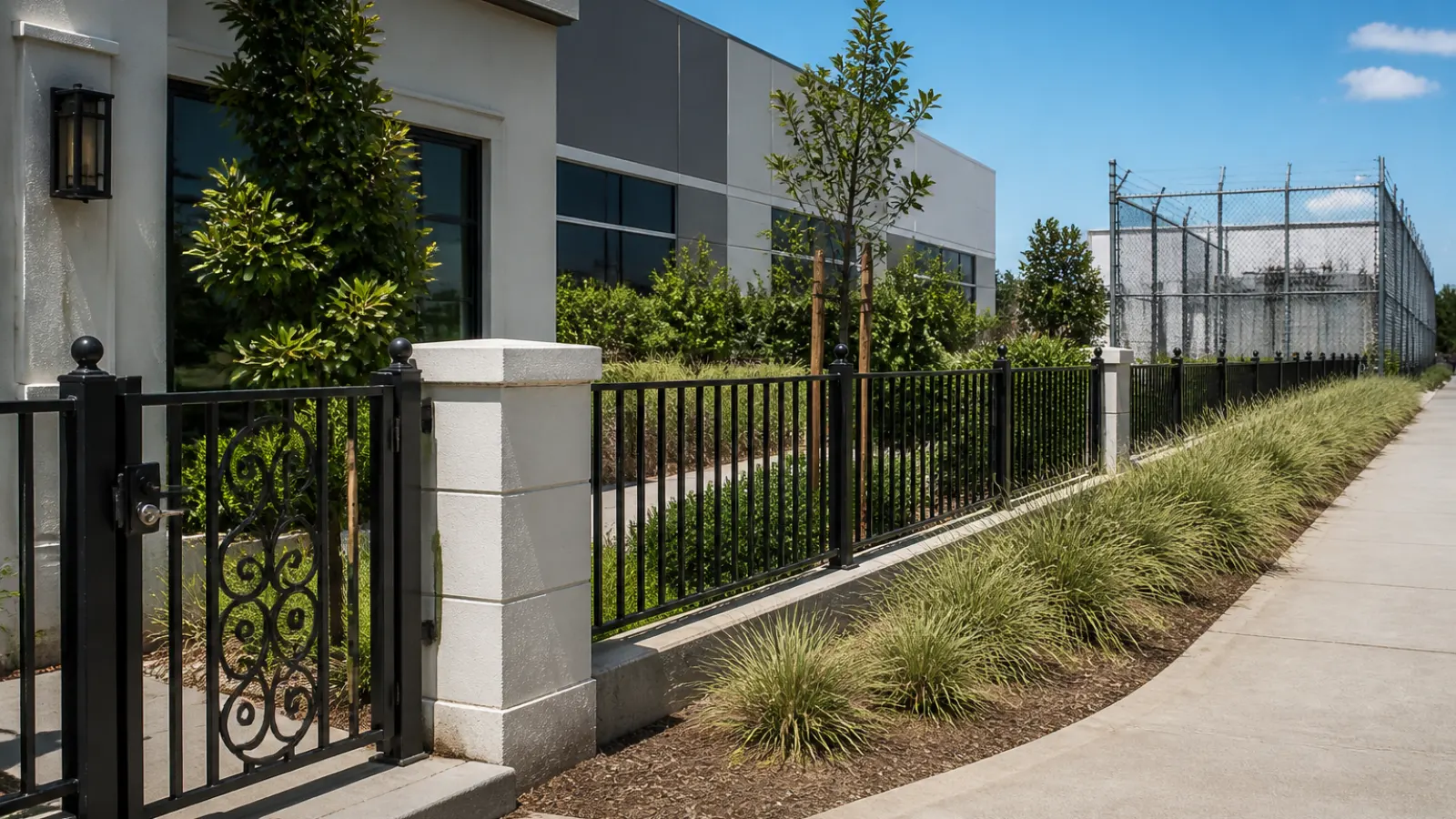 Residential, Commercial & Industrial Fencing: Materials, Security and Installation