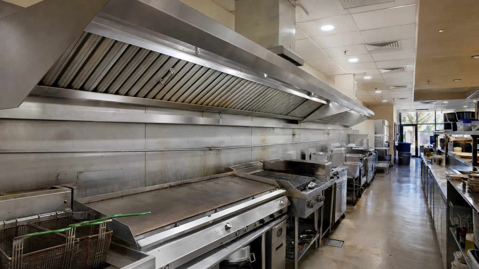 Commercial Kitchen Exhaust Design: Hood Sizing, Make-Up Air, Fire Safety, and Commissioning