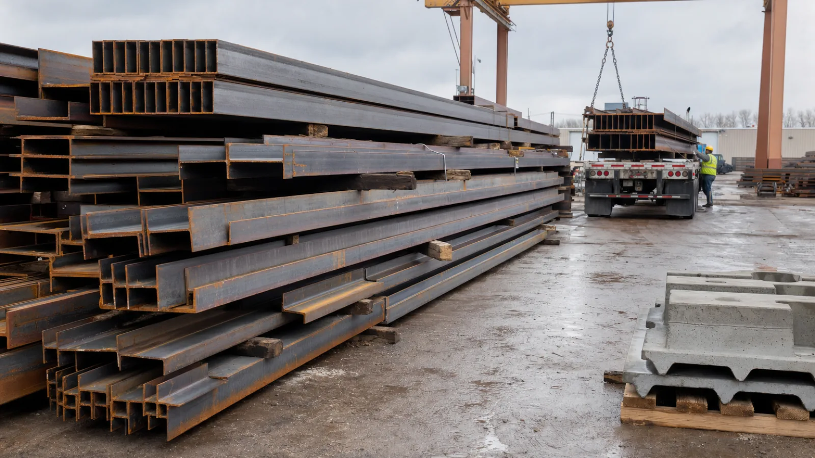 Steel +27.6%, Concrete +4%: The Great Construction Material Price Split