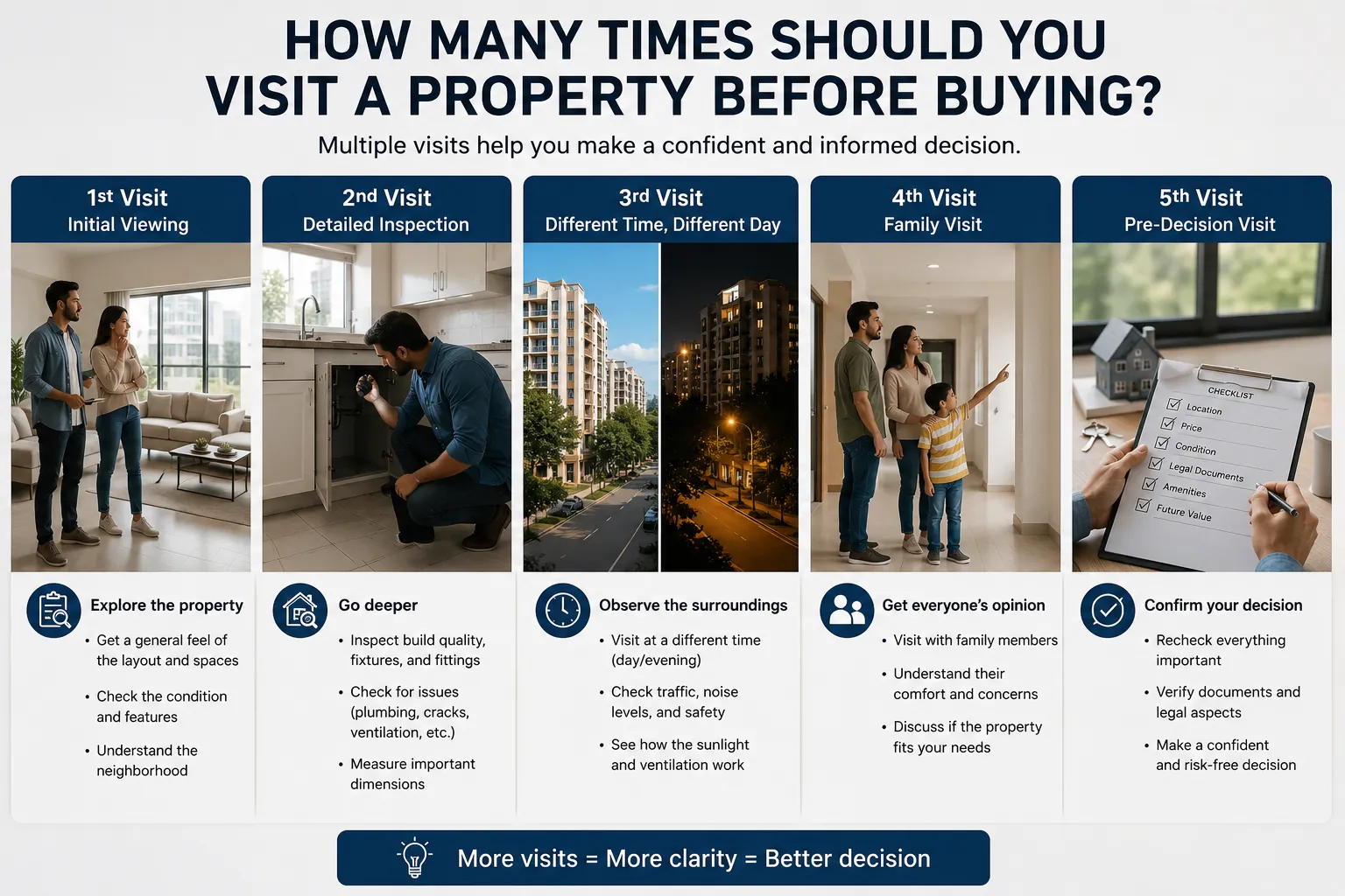 How Many Times Should You Visit a Property Before Buying? Avoiding Hidden Problems and Costly Mistakes