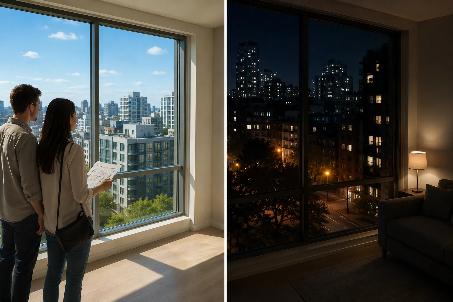 Day vs Night Apartment Visits: What Buyers Often Miss During Property Inspections